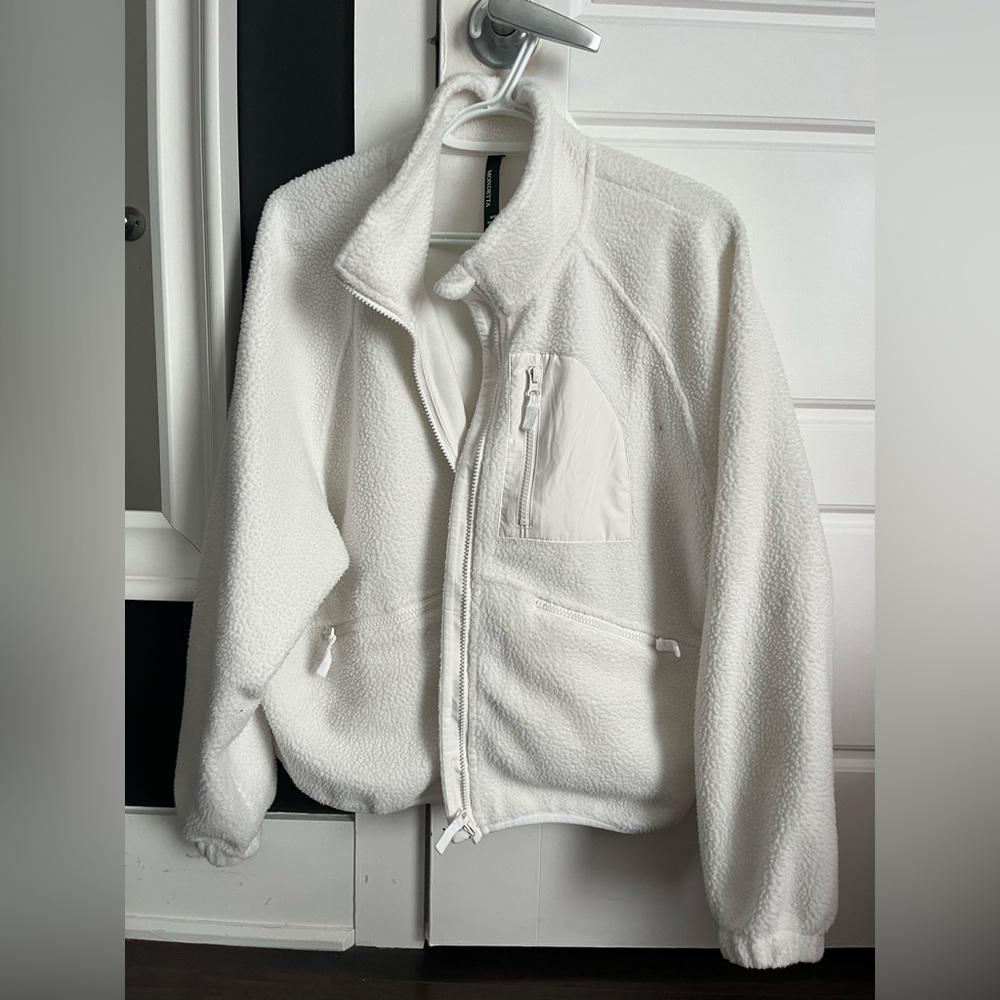 Mondetta women’s  Off-White Fleece Jacket